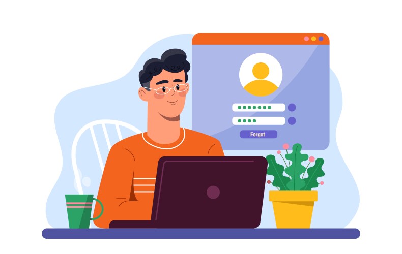 Login Illustration